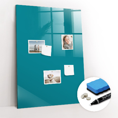 Magnetic glass board Navy blue