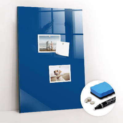 Dry erase board magnetic Blue