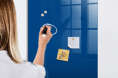 Dry erase board magnetic Blue