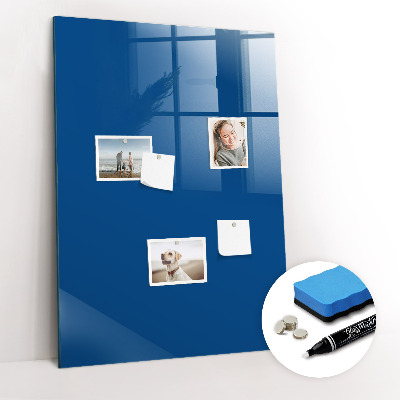 Dry erase board magnetic Blue