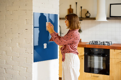 Dry erase board magnetic Blue