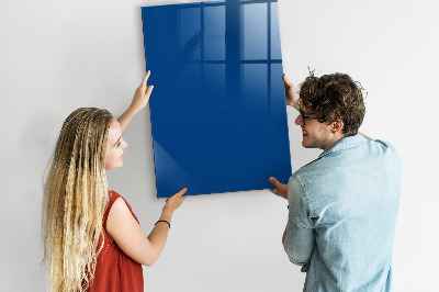 Dry erase board magnetic Blue