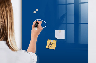 Dry erase board magnetic Blue