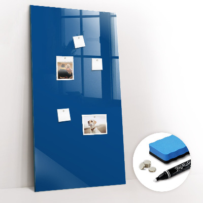 Magnetic dry erase board Blue