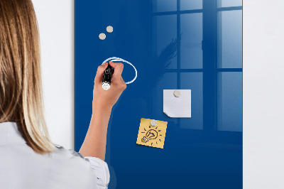 Dry erase board magnetic Blue