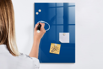 Dry erase board magnetic Blue