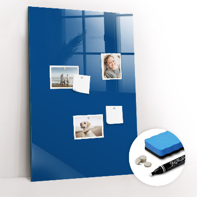 Magnetic dry erase board Blue