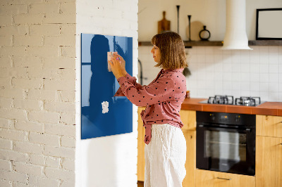 Dry erase board magnetic Blue