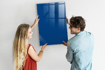 Dry erase board magnetic Blue