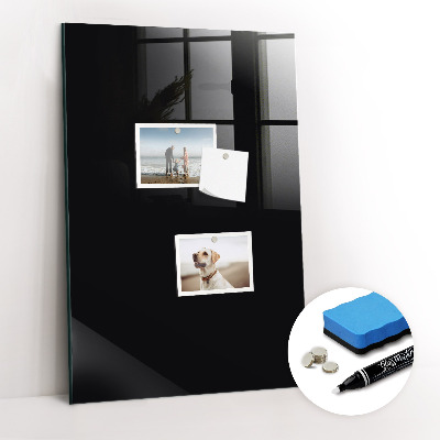 Dry erase board magnetic Black