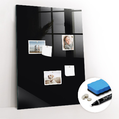 Dry erase board magnetic Black