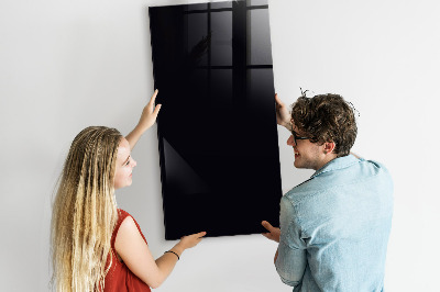 Dry erase board magnetic Black