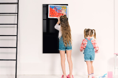 Dry erase board magnetic Black
