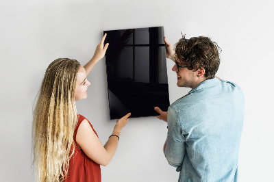 Dry erase board magnetic Black