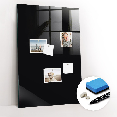 Dry erase board magnetic Black