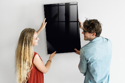 Dry erase board magnetic Black