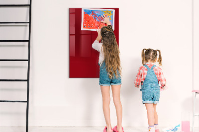 Dry erase board magnetic Red