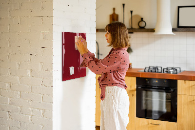 Dry erase board magnetic Red