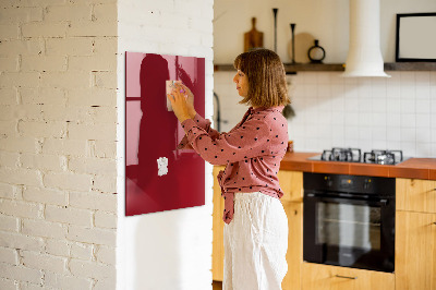 Dry erase board magnetic Red