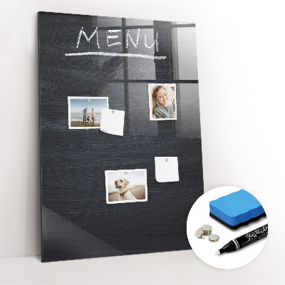 Dry erase magnetic board Menu Board