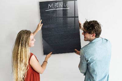Dry erase magnetic board Menu Board