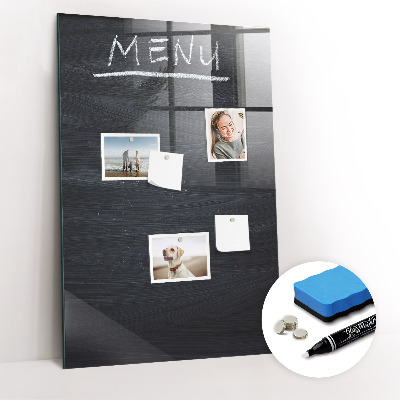 Dry erase magnetic board Menu Board