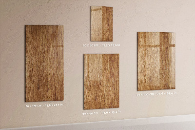 Dry erase board magnetic Warm Tone Wood