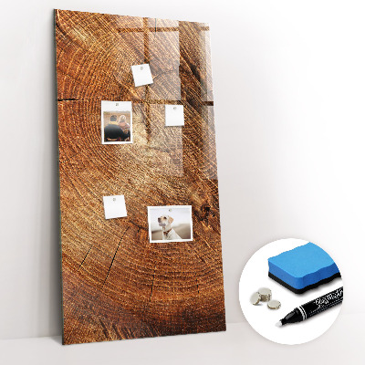 Dry erase board magnetic Stump Cross Section