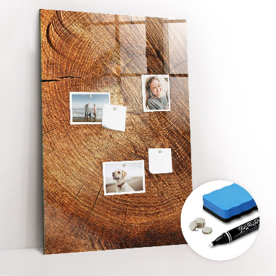 Dry erase board magnetic Stump Cross Section