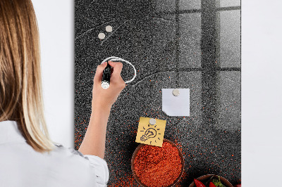 Dry erase magnetic board Ground Paprika