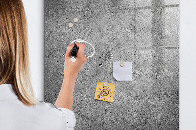 Dry erase board magnetic Concrete