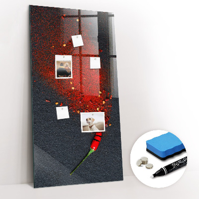 Dry erase board magnetic Paprika Powder