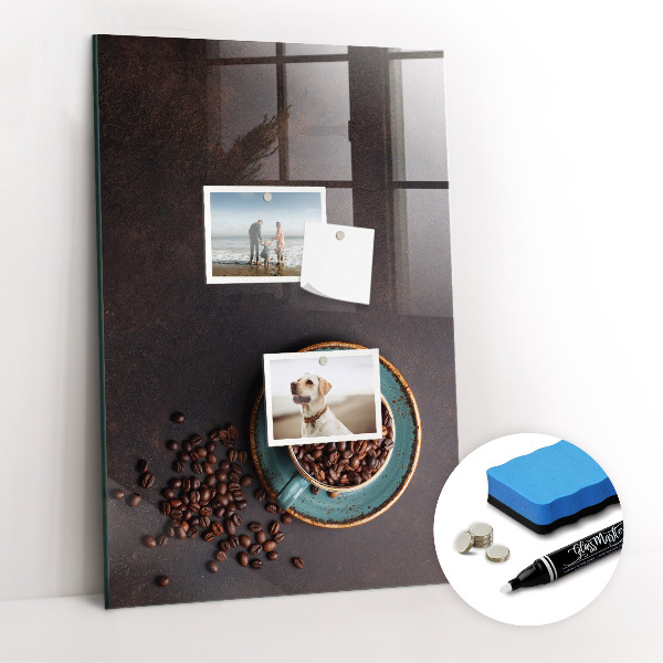 Dry erase board magnetic Coffee Beans