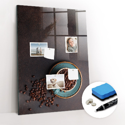 Magnetic Dry Erase Board Coffee Beans