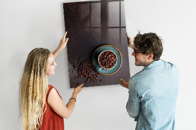 Magnetic Dry Erase Board Coffee Beans