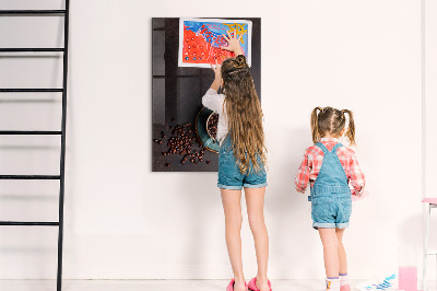 Magnetic Dry Erase Board Coffee Beans