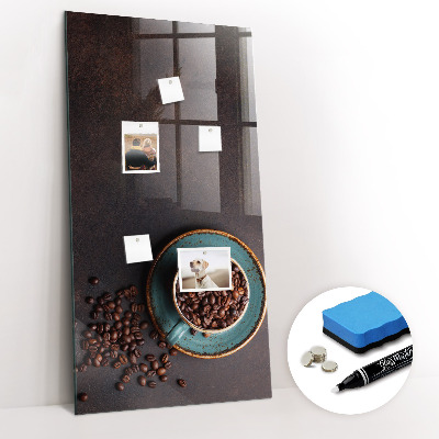 Magnetic Dry Erase Board Coffee Beans