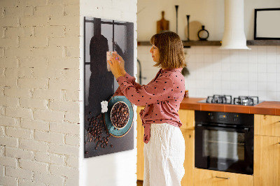 Dry erase board magnetic Coffee Beans