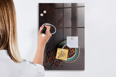 Magnetic Dry Erase Board Coffee Beans