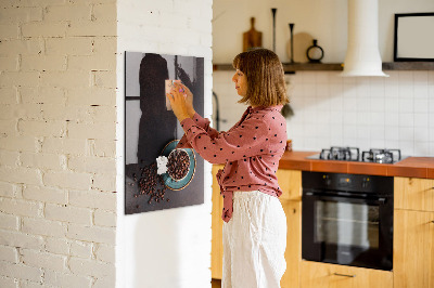 Dry erase board magnetic Coffee Beans