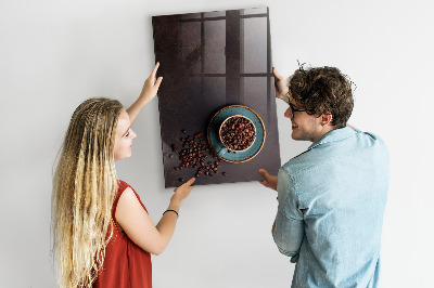 Dry erase board magnetic Coffee Beans