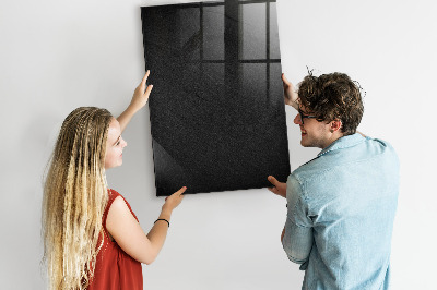 Dry erase magnetic board Dark Rock