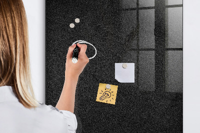 Dry erase magnetic board Dark Rock
