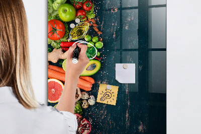 Dry erase board magnetic Vegan Table