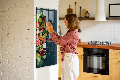 Dry erase board magnetic Vegan Table