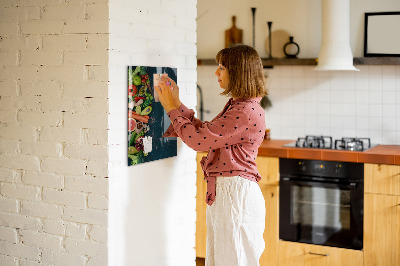 Dry erase board magnetic Vegan Table