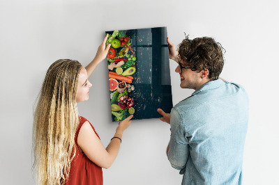 Dry erase board magnetic Vegan Table