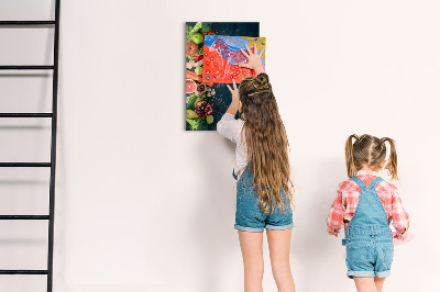 Dry erase board magnetic Vegan Table