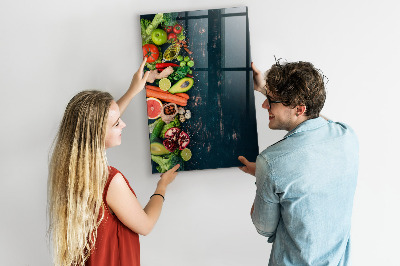 Dry erase board magnetic Vegan Table