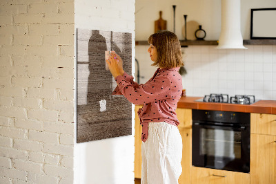 Dry erase board magnetic New Wood